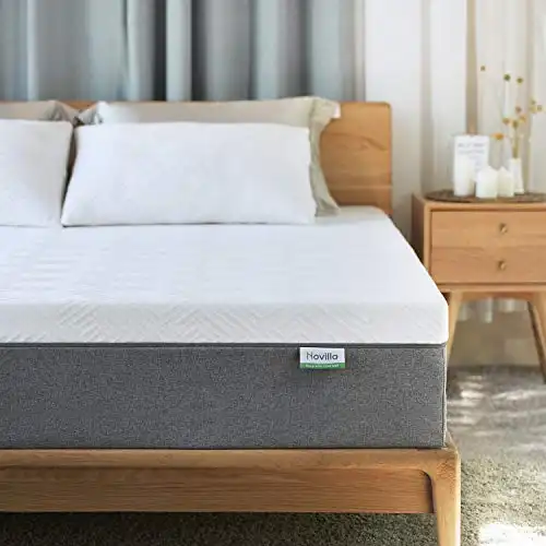 Novilla Mattress Twin, 8-Inch Gel Memory Foam Mattress for Pressure Relief, Enhanced Support & Plush Comfort, Twin Mattress in a Box, Bliss